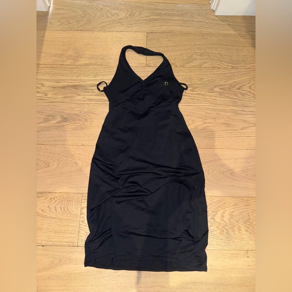 Black Morgan De Toi Halter dress